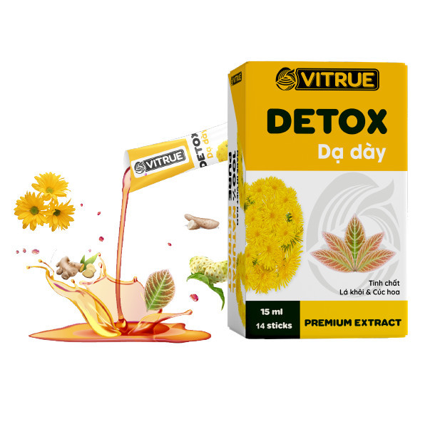 Vitrue Detox Dạ dày (Hộp 14 gói)