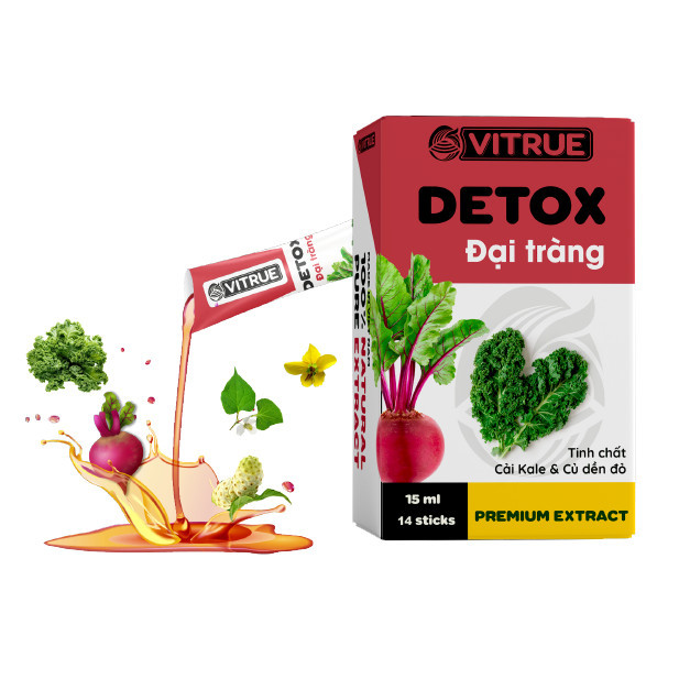 Vitrue Detox Đại tràng (Hộp 14 gói)